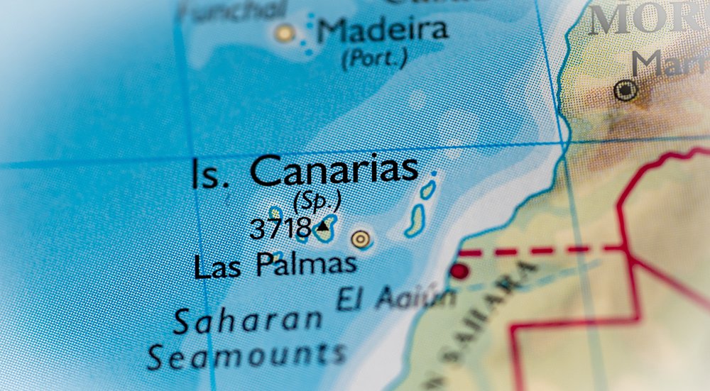 Mapa de las Islas Canarias